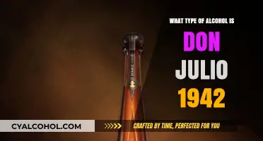 Don Julio 1942: Unveiling the Premium Tequila's Unique Alcohol Type