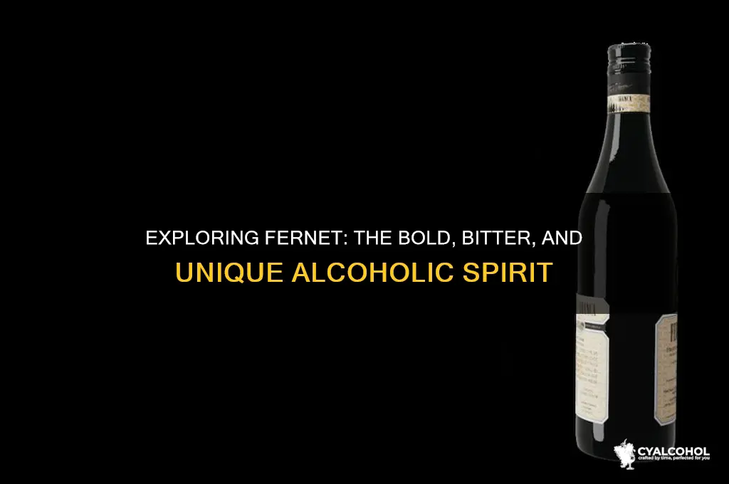 what type of alcohol is fernet