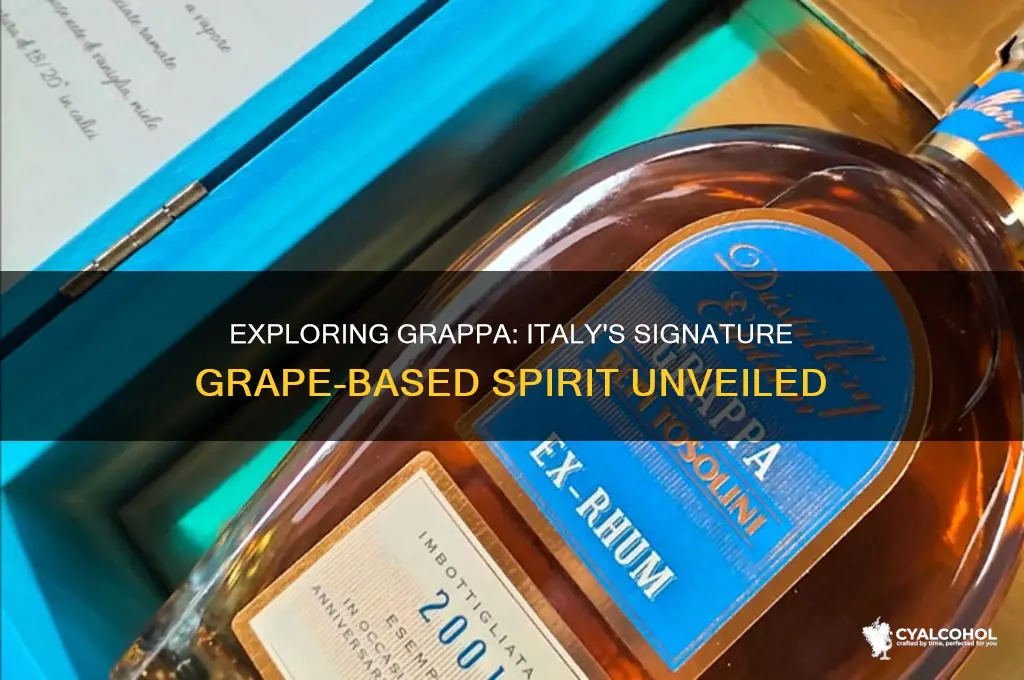 what type of alcohol is grappa