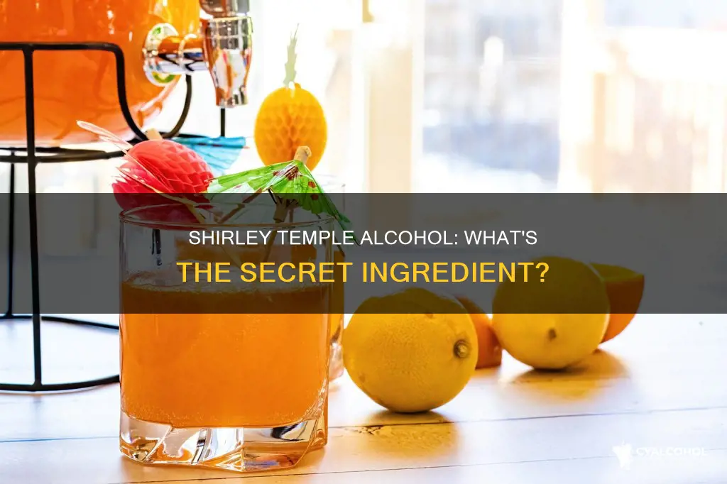what type of alcohol is in a shirley temple