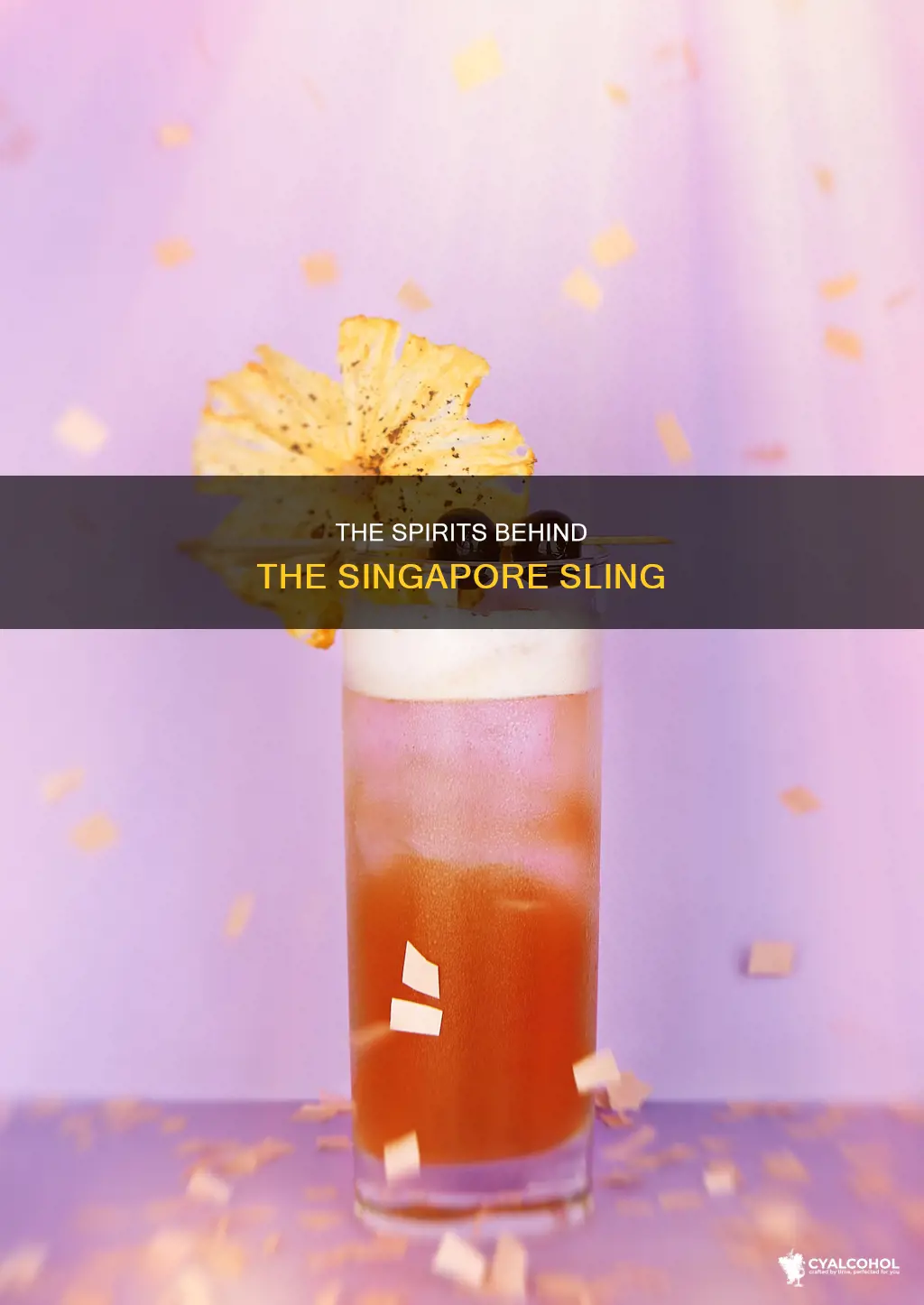 what type of alcohol is in a singapore sling