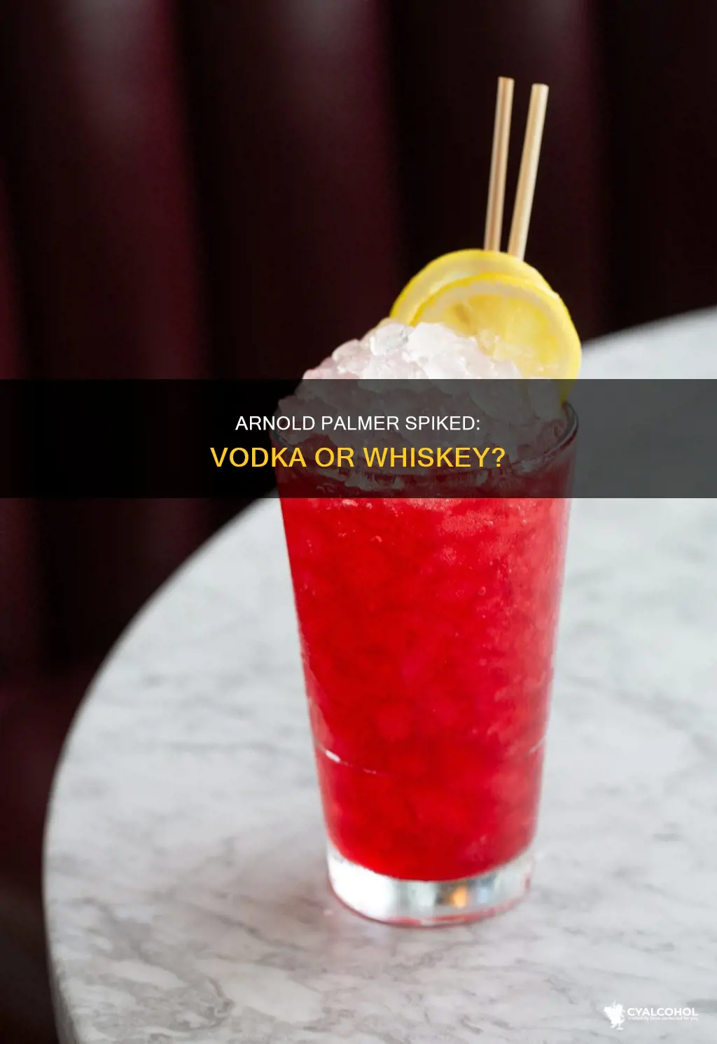 what type of alcohol is in arnold palmer spiked
