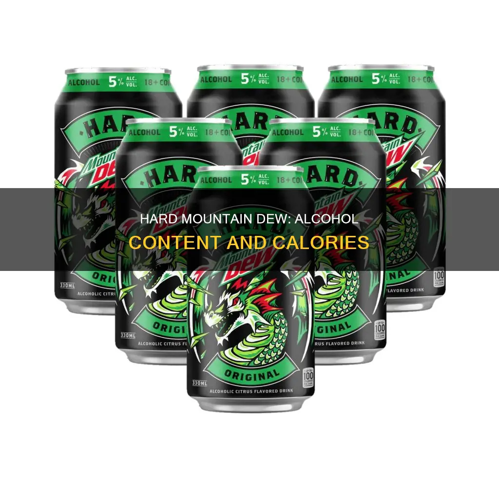 what type of alcohol is in hard mtn dew