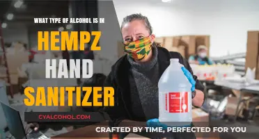 Hempz Hand Sanitizer: Alcohol Type and Effectiveness
