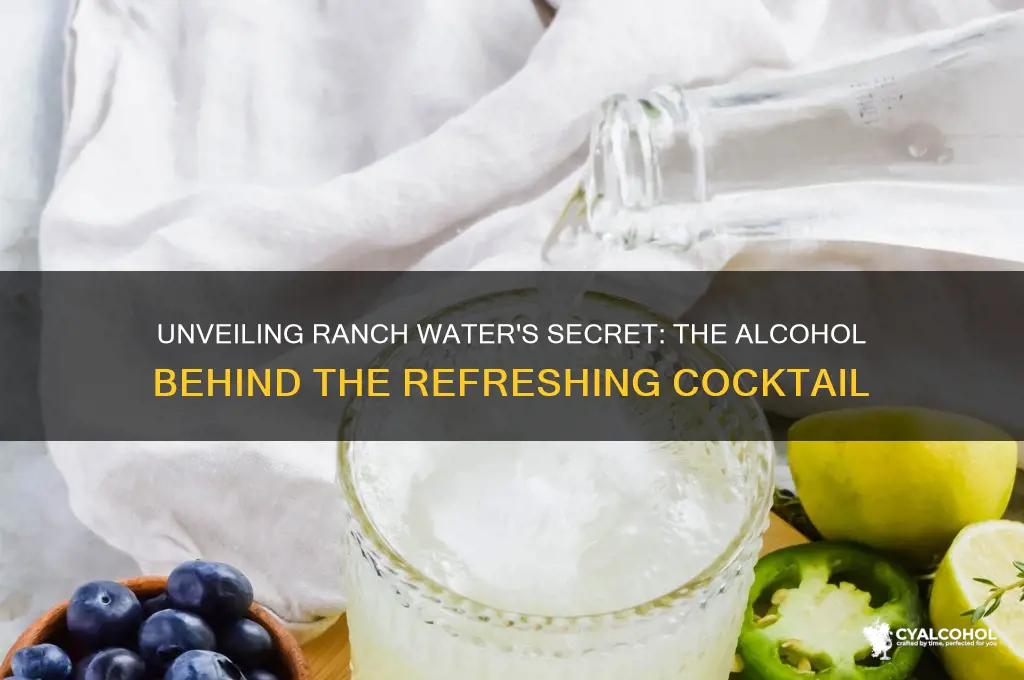 what type of alcohol is in ranch water