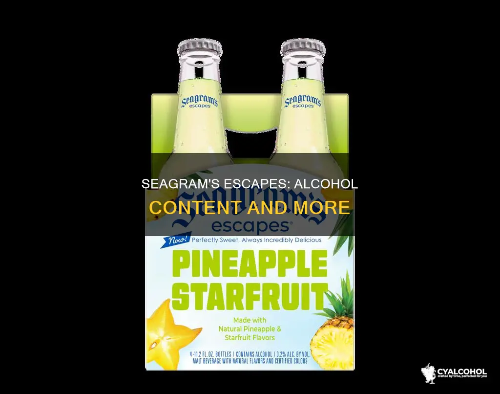 what type of alcohol is in seagram