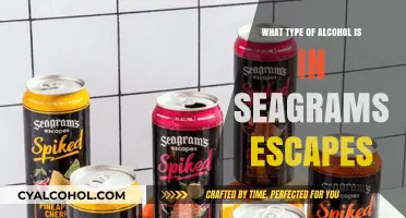 Unveiling Seagram's Escapes: The Alcohol Base Behind the Flavors