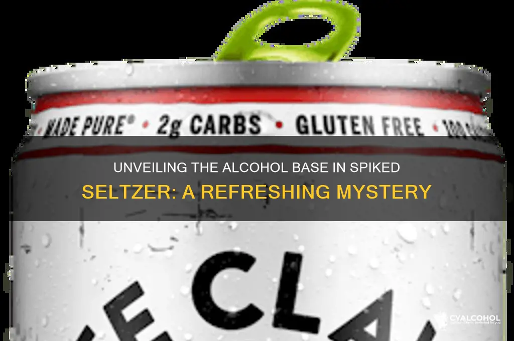 what type of alcohol is in spiked seltzer