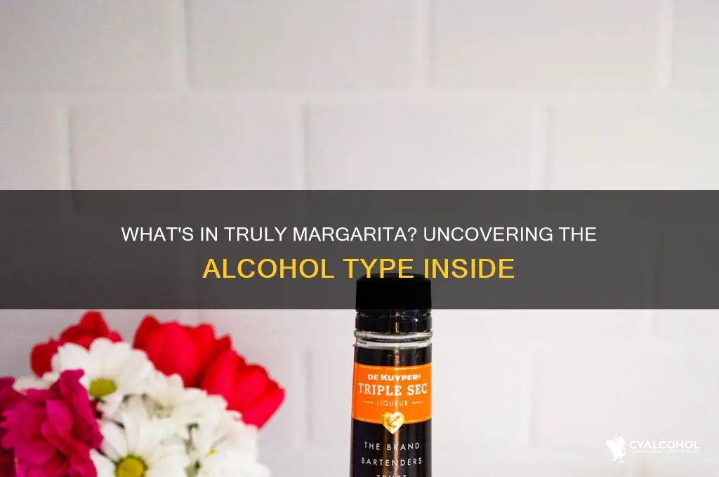what type of alcohol is in truly margarita