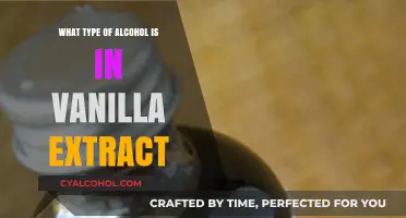 Vanilla Extract's Alcohol Secret: Unveiling the Type Inside