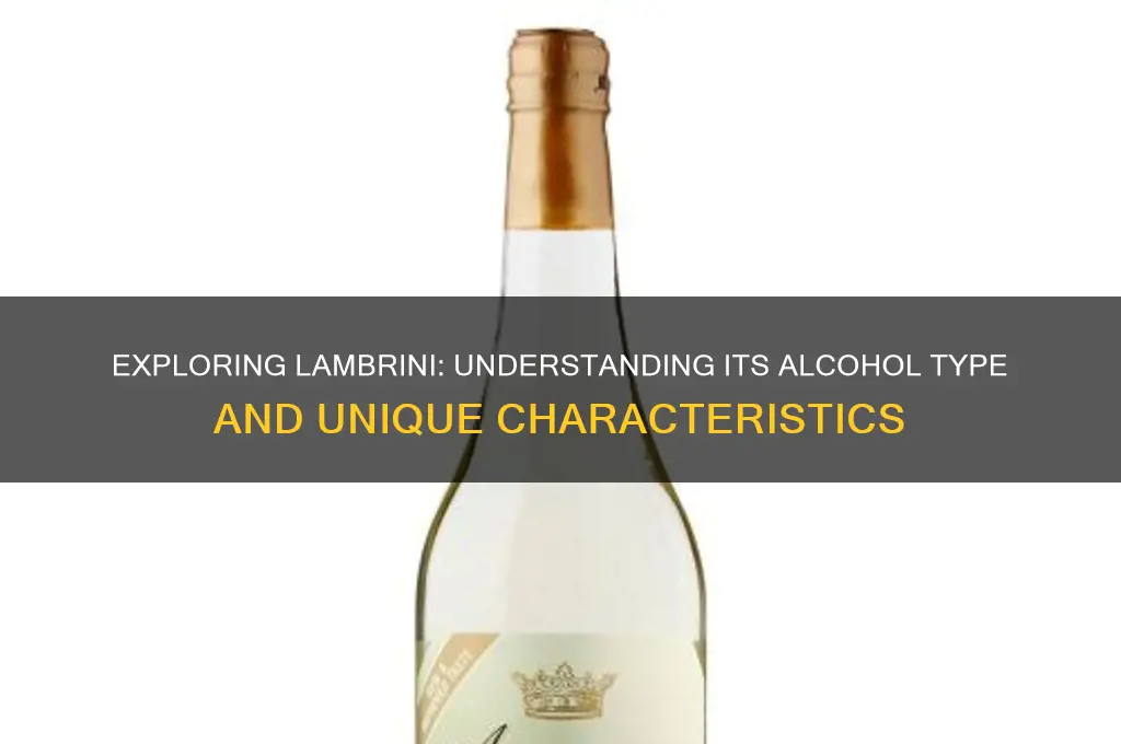 what type of alcohol is lambrini