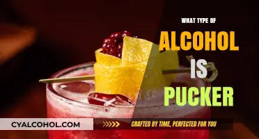 Exploring Pucker: Understanding the Unique Alcohol Type and Flavor Profile