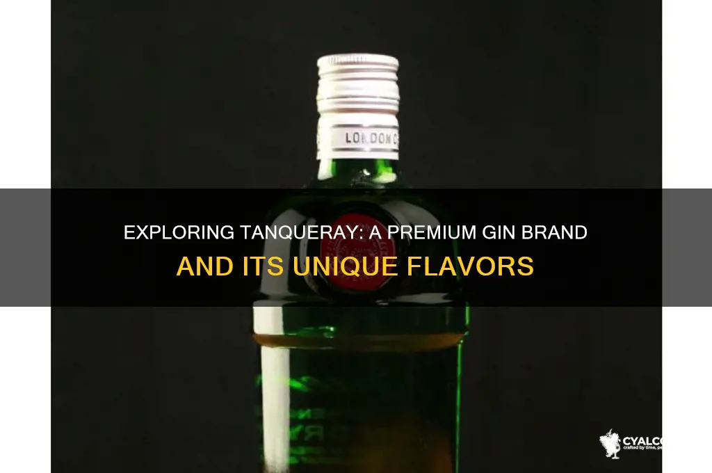 what type of alcohol is tanqueray