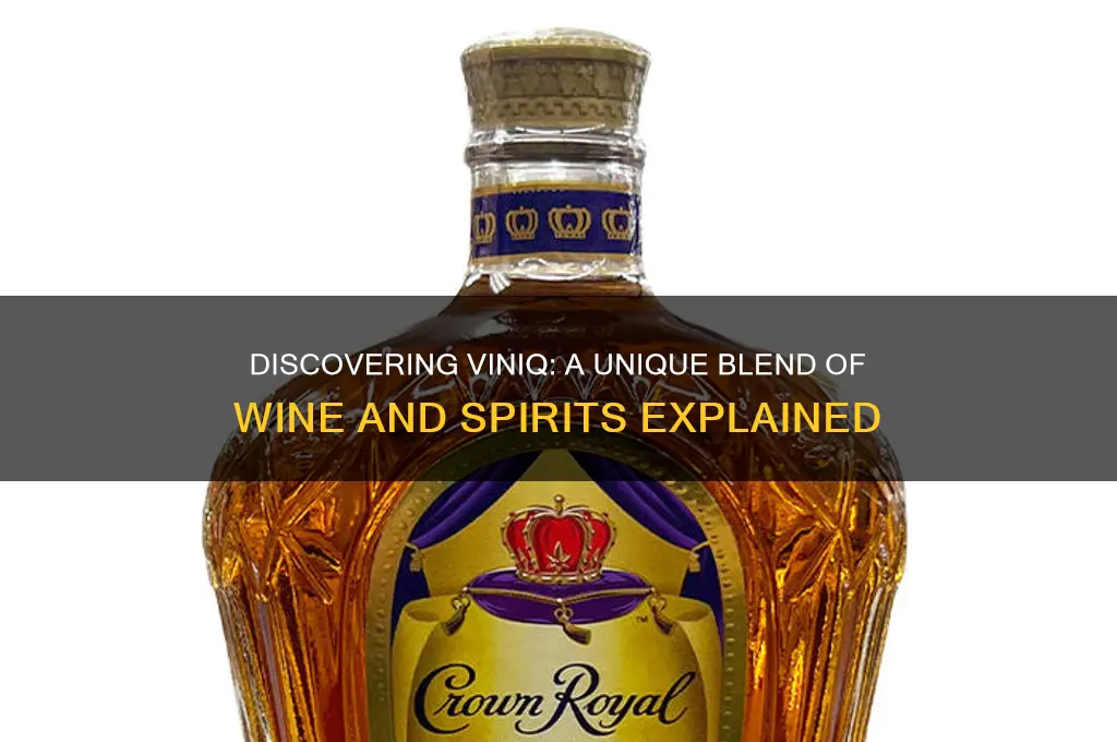 what type of alcohol is viniq