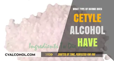 Understanding Cetyl Alcohol's Chemical Bond Type and Properties