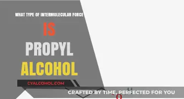 Understanding Propyl Alcohol's Intermolecular Forces: Hydrogen Bonding Explained