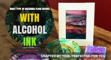 Alcohol Inks and Masking Fluids: Finding the Perfect Pair