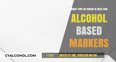 Paper Choice for Alcohol Markers: Smooth and Thick