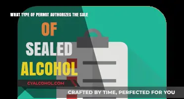 Alcohol Sales Permit: Sealed Alcohol Authorization