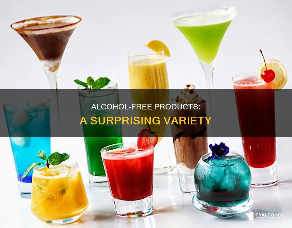 what type of product does not sometimes include alcohol