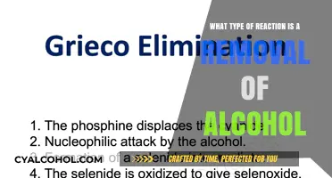 Understanding Alcohol Removal Chemical Reaction Processes