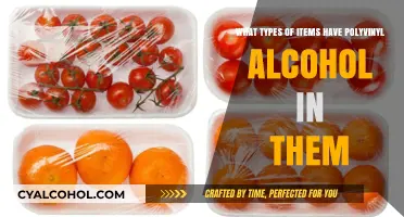 Polyvinyl Alcohol: What Products Contain This?