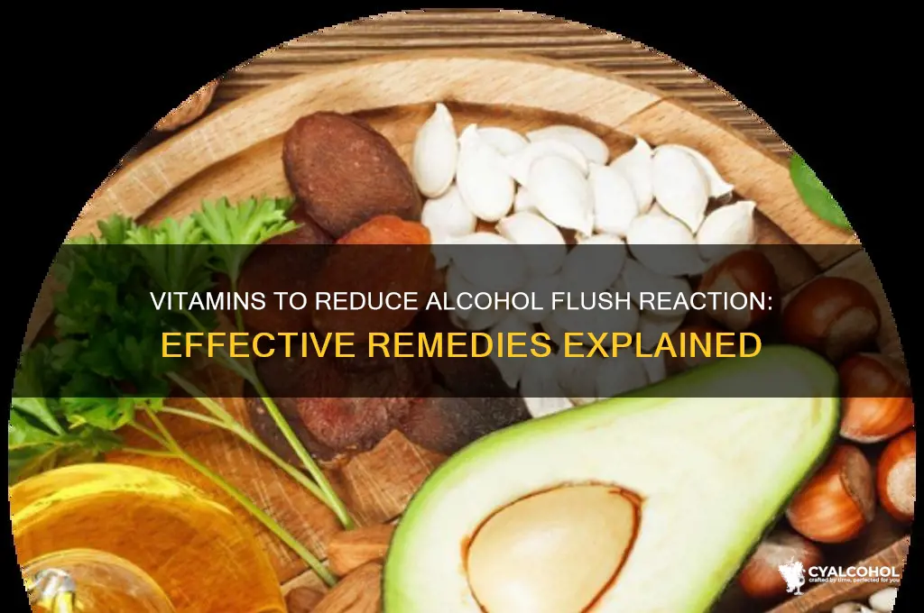 what vitamins combat alcohol flush reaction