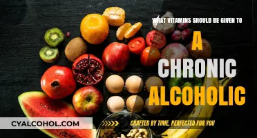 Vitamins to Help Alcoholics Recover