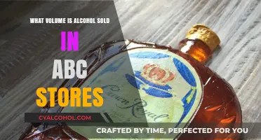 Standard Alcohol Bottle Sizes at ABC Stores: What to Expect