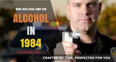 1984 Alcohol Laws: Understanding the Legal BAC Limit Back Then