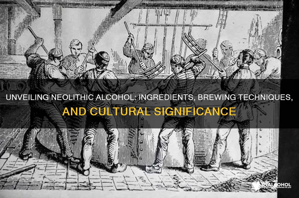 what was neolithic alcohol made of