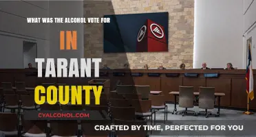 Alcohol Sales in Tarrant County: The Vote Outcome