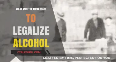 The First State to Legalize Alcohol: A Historical Overview