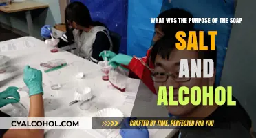 The Science of Soap, Salt, and Alcohol