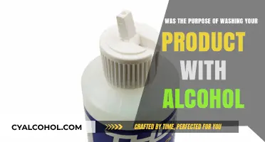 Why Alcohol Washes Are Important for Your Products