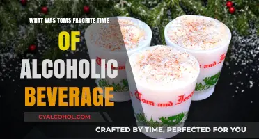 Tom's Top Pick: Uncovering His Favorite Alcoholic Beverage Time