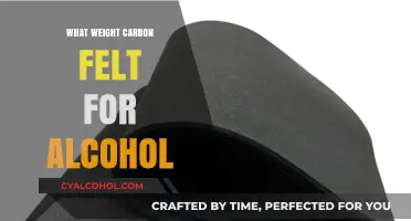 Understanding Carbon Felt Weight for Alcohol Filtration and Purification