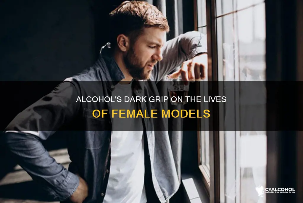 what women that was a model had alcohol prblems