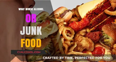 Alcohol vs. Junk Food: Which Harms Your Health More?
