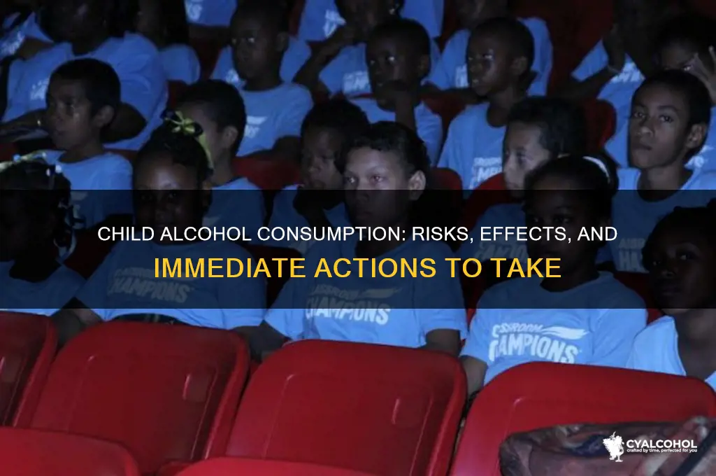 what would happen if a child drank alcohol