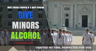 Navy Sailor's Bad Call: Giving Minors Alcohol