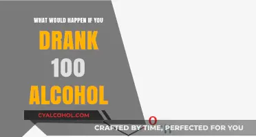 The Deadly Consequences of Consuming 100% Alcohol: A Warning