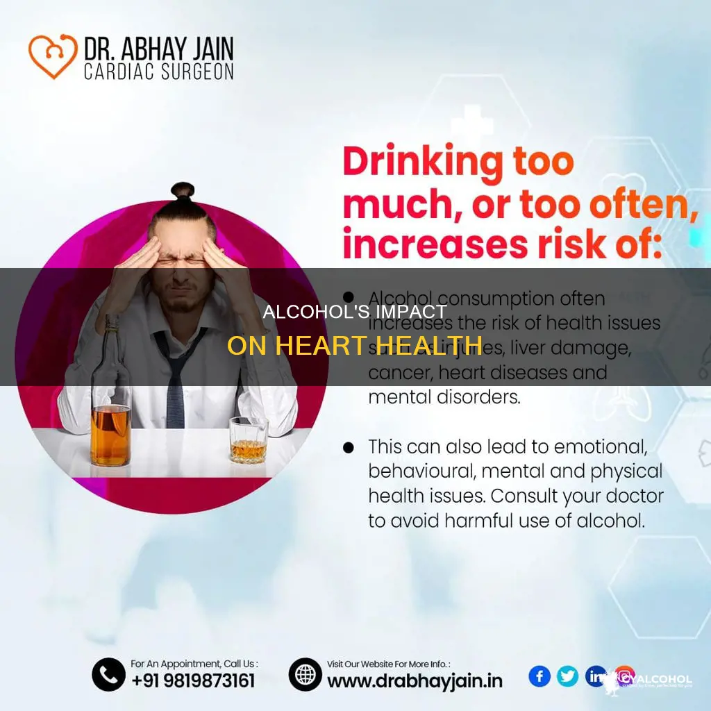 what would happen to the heart because of alcohol