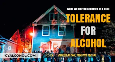 Alcohol Tolerance: How Much is Too Much?