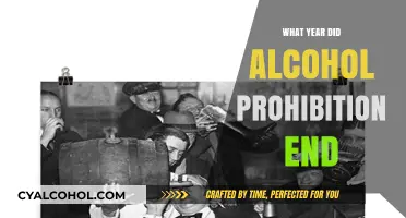 When Did Prohibition End? The Year Alcohol Flowed Again