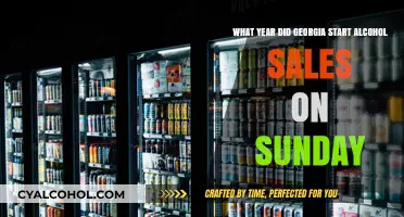 Georgia's Sunday Alcohol Sales: When Did It Start?