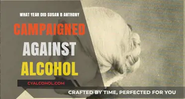 Susan B. Anthony's Anti-Alcohol Crusade: The Year Was..