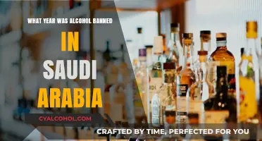 When Did Saudi Arabia Ban Alcohol: A Historical Overview