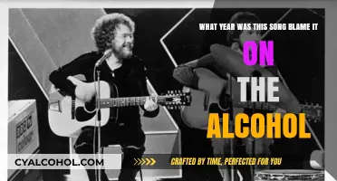 The Song Blame It on the Alcohol: What Year?