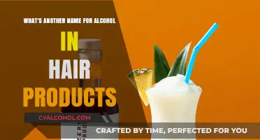 Alcohol in Hair Products: What's the Alternative Name?